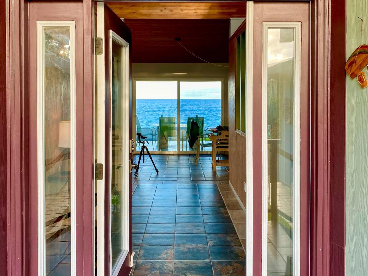 Direct Oceanfront, Big Island Home Keaau Exterior photo